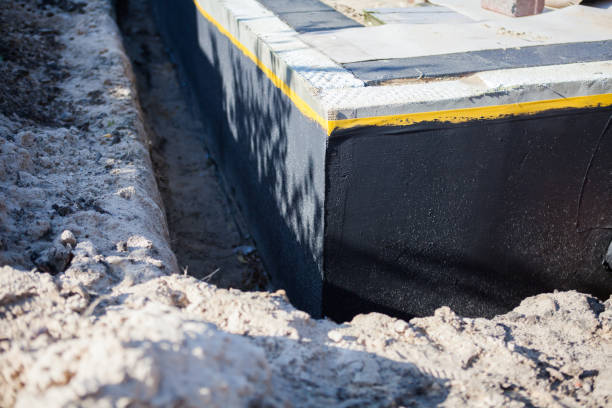 Professional Crawl Space Encapsulation technician working in Lawrence, NY